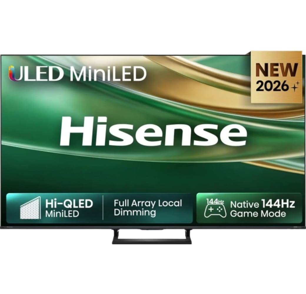Black Hisense 65E8S - TV 65" Mini LED 4K.1