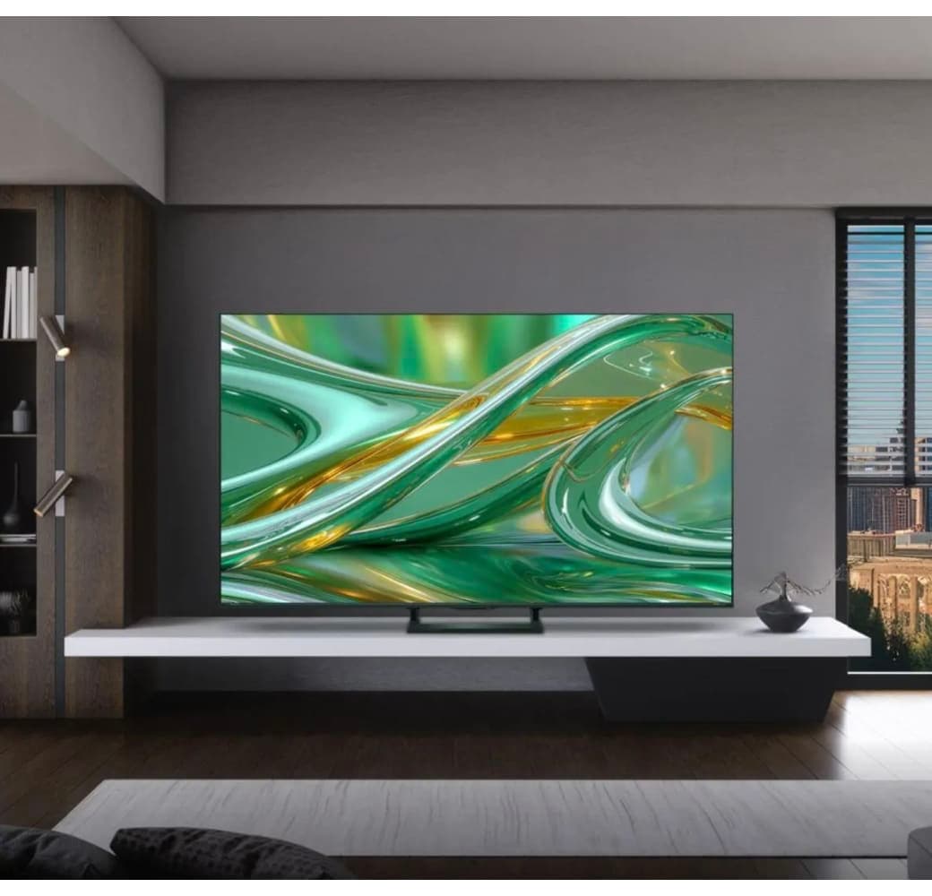 Black Hisense 55E8S - TV 55" Mini LED 4K.5