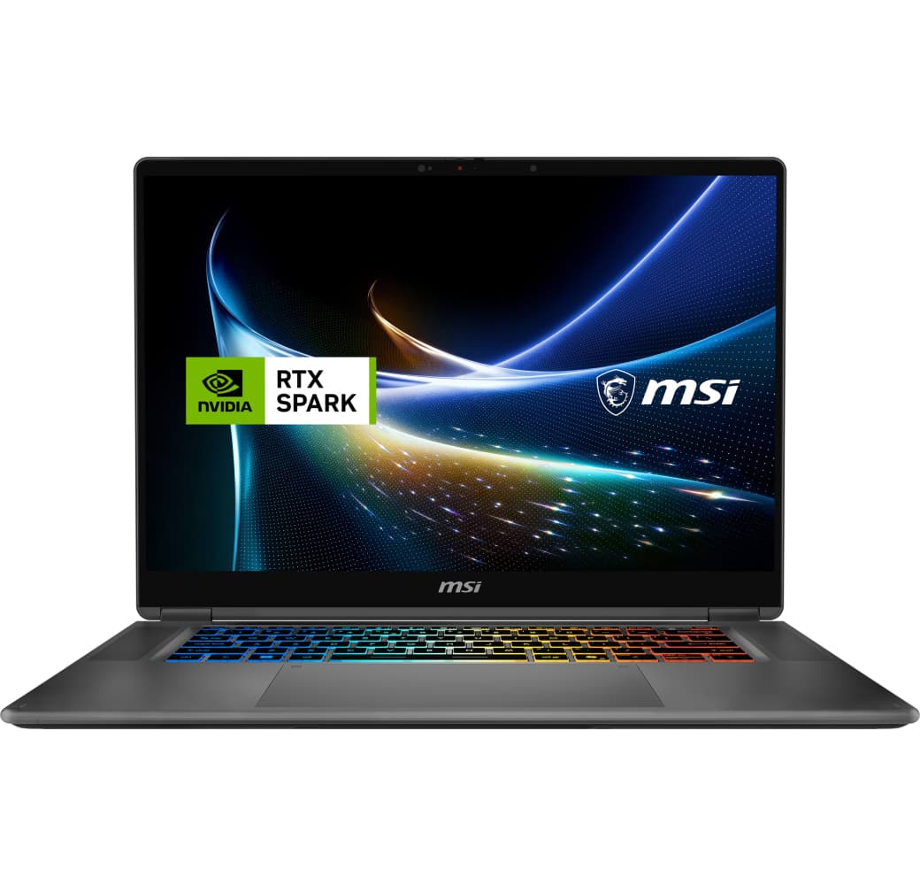 Black MSI Prestige N16 Flip AI+ C1XMT-027Y 2-in-1 Laptop - NVIDIA® RTX Spark™-N1X0 - 128GB - 2TB SSD - NVIDIA® Blackwell RTX GPU - German (QWERTZ).3