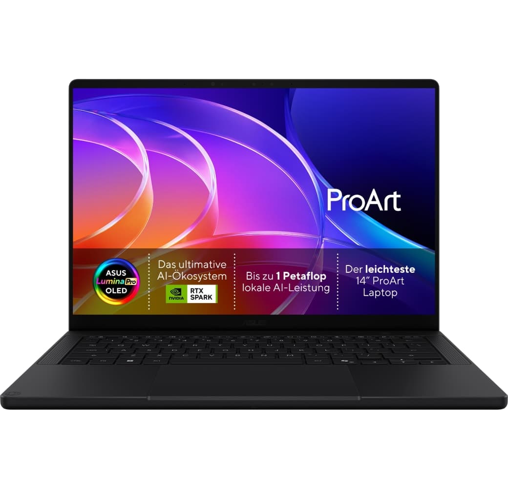 Schwarz ASUS ProArt P14 H7407BA-SM044W Laptop - NVIDIA® RTX Spark™-N1X0 - 32 GB - 1 TB SSD - NVIDIA® Blackwell RTX GPU - Deutsch (QWERTZ).1