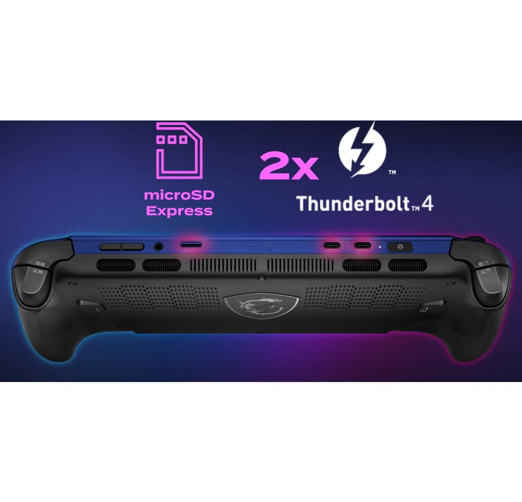 Black MSI Claw 8 EX AI+ CG3EM-002.7