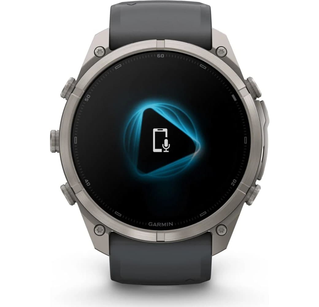 Grafiet Garmin Fenix 9 Pro InReach (LTE) smartwatch, titanium kast, 51 mm.6