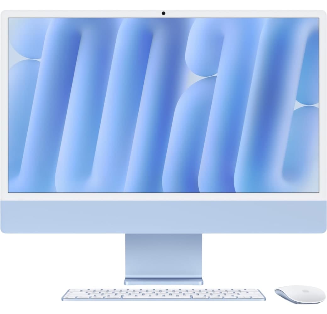 Blau Apple iMac 24‘‘ All-in-One - 24" - M6 12-Core - 16 GB - 512 GB SSD - 12-Kern-CPU - Deutsch (QWERTZ).1