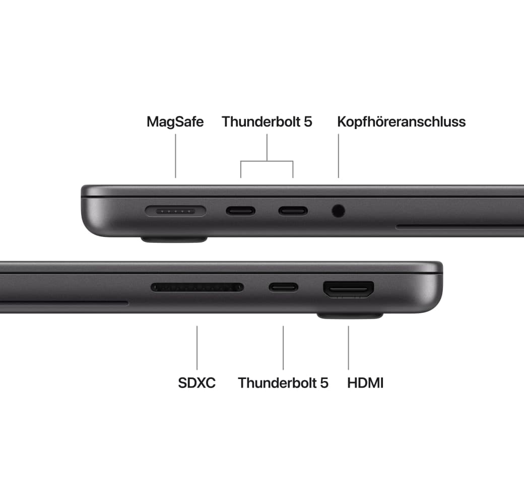 Space Black Apple MacBook Pro 14" PROLED Laptop - M5 Pro 15-core - 24GB - 1TB SSD - 16-core CPU - German (QWERTZ).5