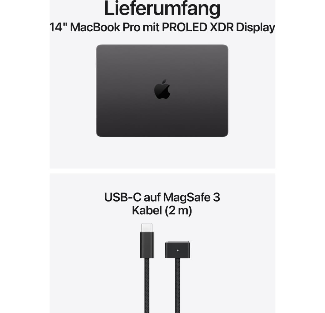 Space Black Apple MacBook Pro 14" PROLED Laptop - M5 Pro 15-core - 24GB - 1TB SSD - 16-core CPU - German (QWERTZ).6