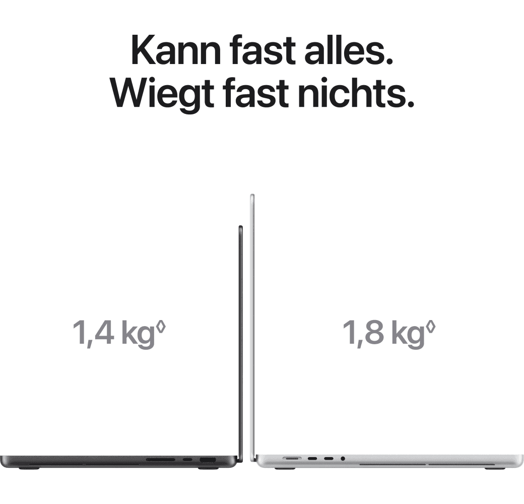 Silver Apple MacBook Pro 16" PROLED Laptop - M5 Max 18-core - 36GB - 2TB SSD - 32-core CPU - German (QWERTZ).3