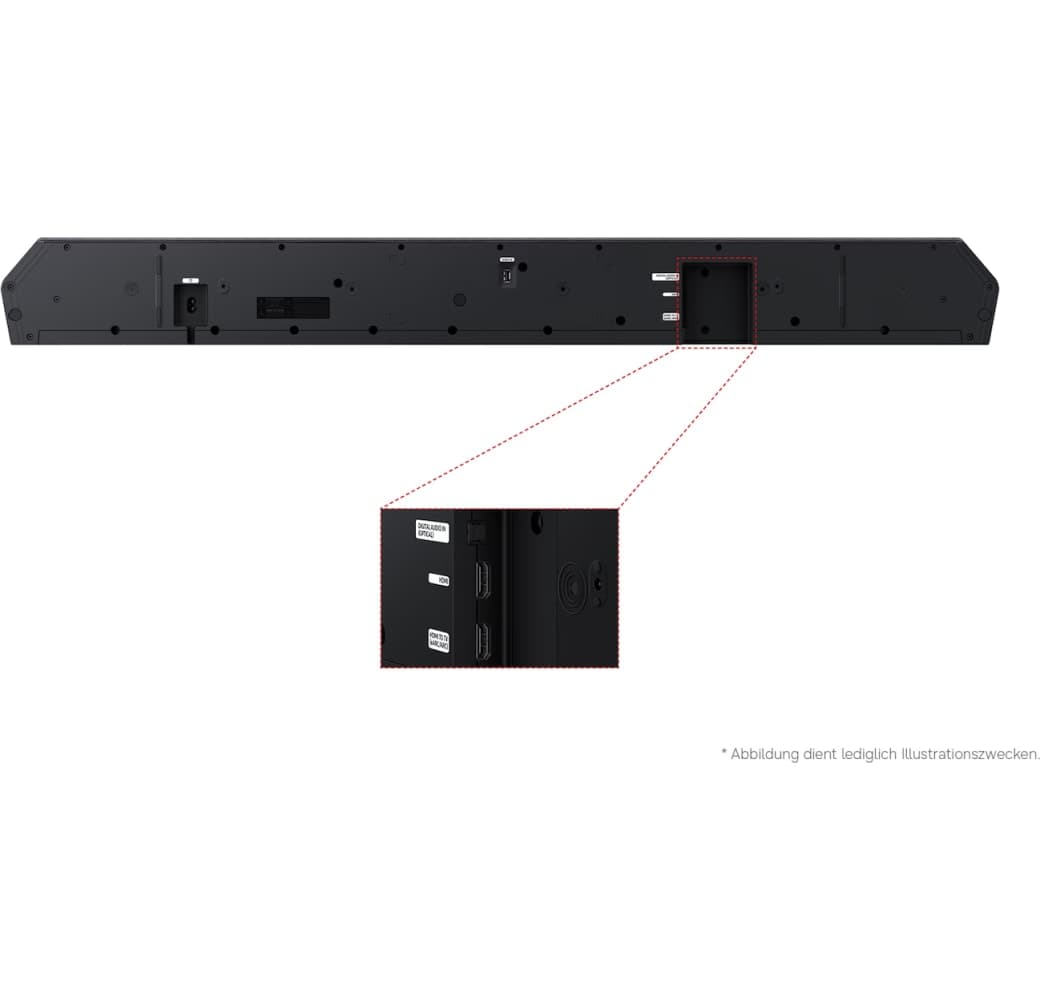 Zwart Sistema de barra de sonido Samsung HW-Q935GH/ZG.4